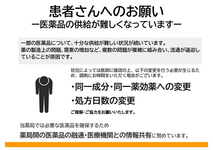 患者さんへのお願い