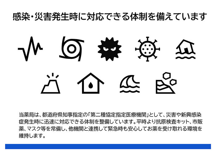 感染・災害発生時